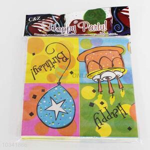 Fashion style low price 20pcs napkins