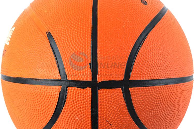 Cheap wholesale size 7 rubber basketball