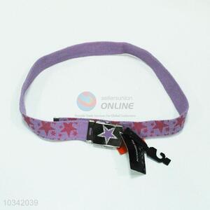 Fashion women star printed belt