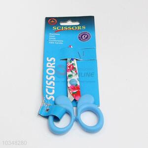 Popular flower pattern blue children scissors