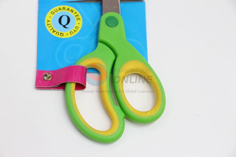 Newest design low price green scissors