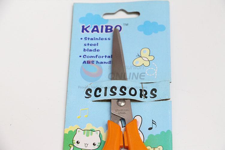 Superfine orange safety scissors