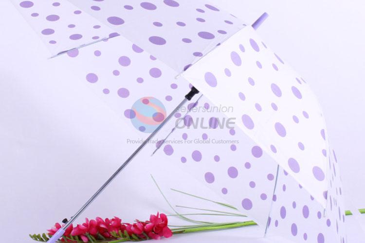 Six Colors Transparent Umbrella PVC Environmental Protection Umbrella Dotted Umbrella