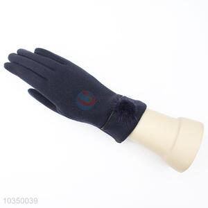 Popular design low price women winter warm gloves