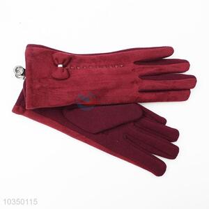 Factory supply delicate women winter warm gloves