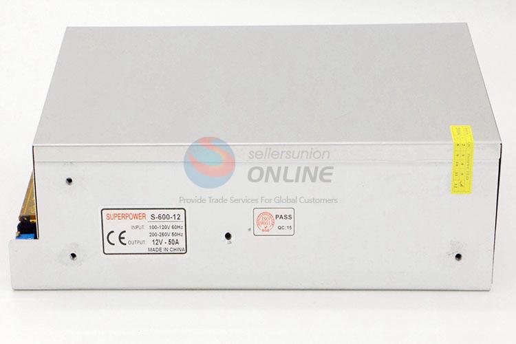 12V50A LED 600W Iron Cover Switching Power Source
