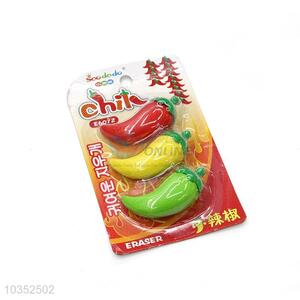 Creative Chili Design Cartoon Rubber/Eraser for Student