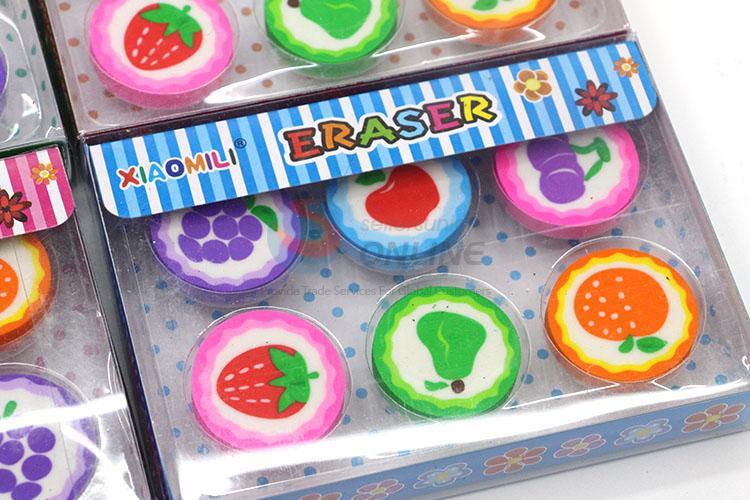 Factory High Quality Fruit Cartoon Rubber/Eraser for Student