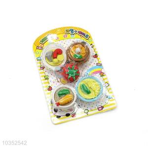 Nice Delicious Food Cartoon Rubber/Eraser for Student