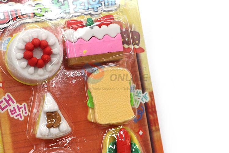 Wholesale Nice Dessert Design Cartoon Rubber/Eraser for Student