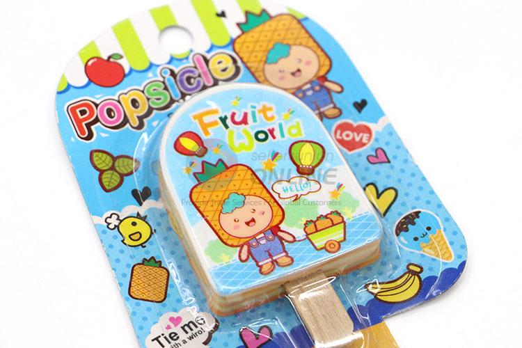 Creative Ice Cream Design Cartoon Rubber/Eraser for Student