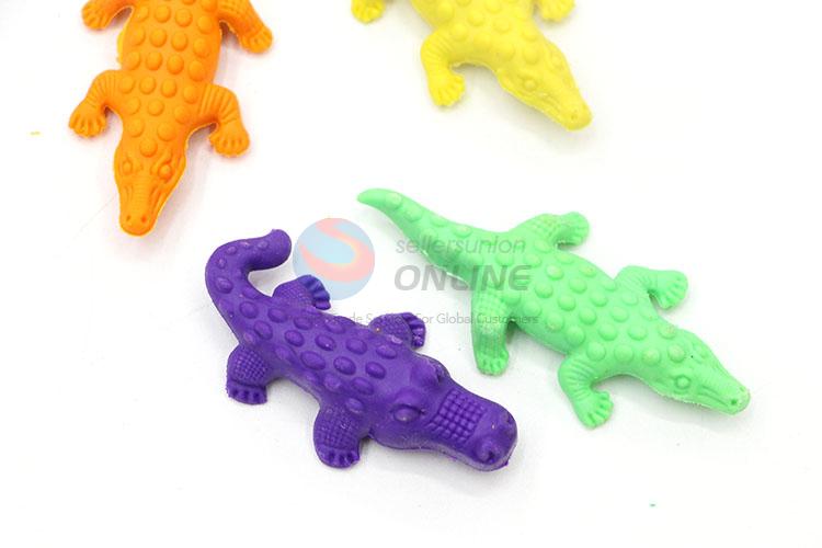 High Quality Crocodile Design Cartoon Rubber/Eraser for Student