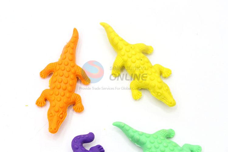 High Quality Crocodile Design Cartoon Rubber/Eraser for Student