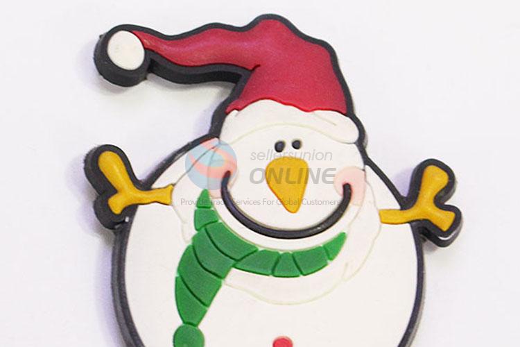 Hot Sale Snowman Shaped Refrigerator Magnetic Sticker Fridge Magnet