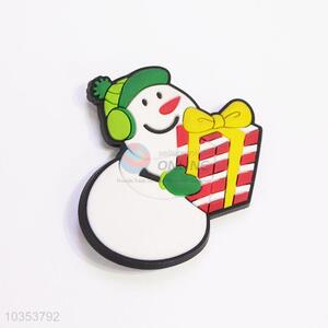 Snowman Shaped Fridge Magnet Refrigerator Magnetic Sticker for Home Use