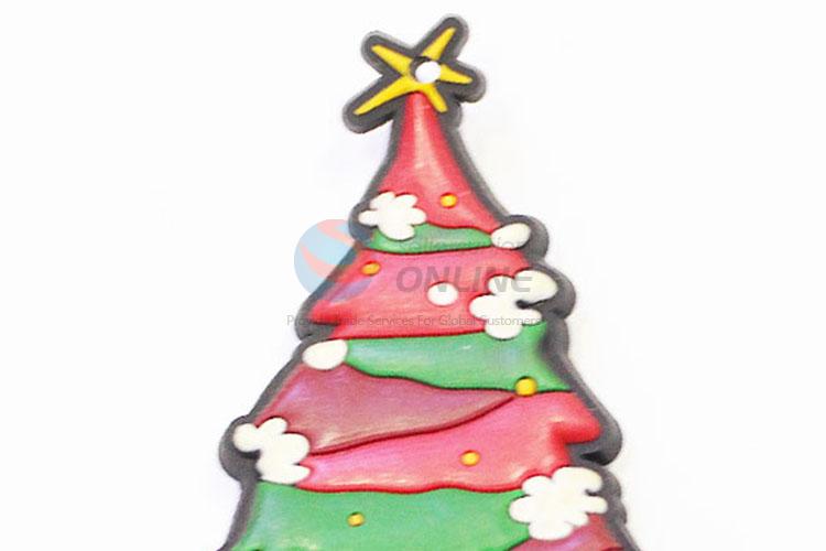 Promotional Gift Christmas Tree Shaped Refrigerator Magnetic Sticker Fridge Magnet