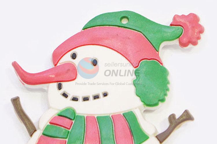 High Quality Home Decor Cute Snowman Shaped Fridge Magnet