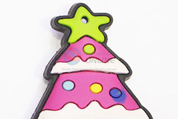 Factory Direct Christmas Tree Shaped Refrigerator Magnetic Sticker Fridge Magnet