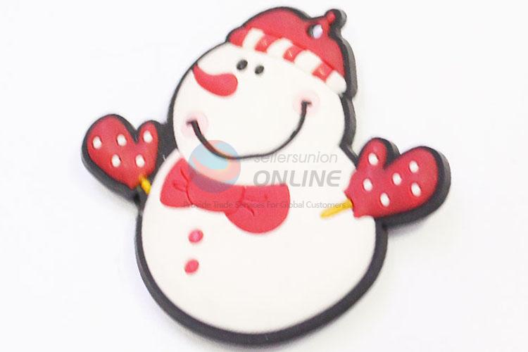 Home Decor Cute Snowman Shaped Fridge Magnet for Promotion