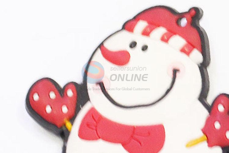 Home Decor Cute Snowman Shaped Fridge Magnet for Promotion