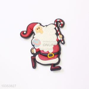 Factory Direct Soft Fridge Magnet Santa Claus Shaped Refrigerator Magnets