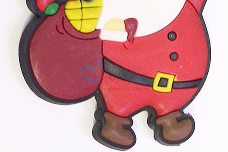 Popular Soft Fridge Magnet Santa Claus Shaped Refrigerator Magnets for Sale