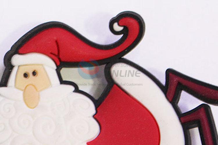 Cheap Price Soft Fridge Magnet Santa Claus Shaped Refrigerator Magnets