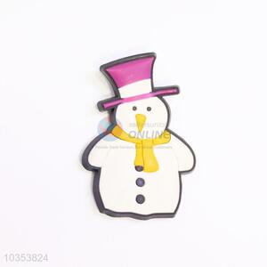 Soft Fridge Magnet Snowman Shaped Refrigerator Magnets for Home Use