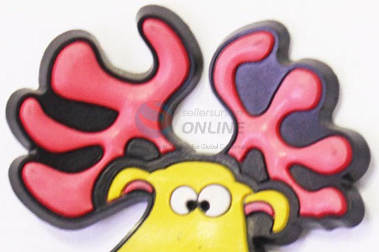 Home Use Non-toxic Soft Rubber Fridge Magnet in Animal Shape