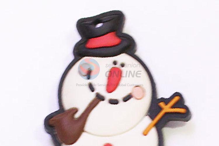 Promotional Gift Soft Fridge Magnet Snowman Shaped Refrigerator Magnets