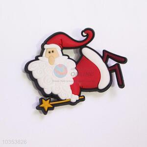 Cheap Price Soft Fridge Magnet Santa Claus Shaped Refrigerator Magnets