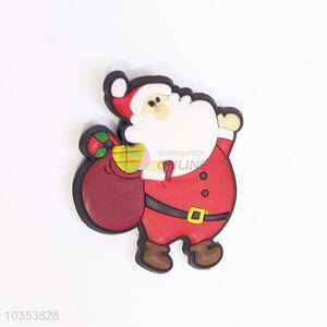 Popular Soft Fridge Magnet Santa Claus Shaped Refrigerator Magnets for Sale