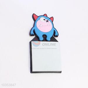 New Design Non-toxic Soft Rubber Animal Shape Fridge Magnet with Sticky Memo