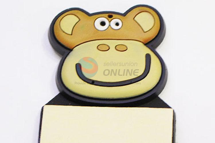 Home Use Eco-friendly Cattle Shaped Fridge Magnet with Memo Pad