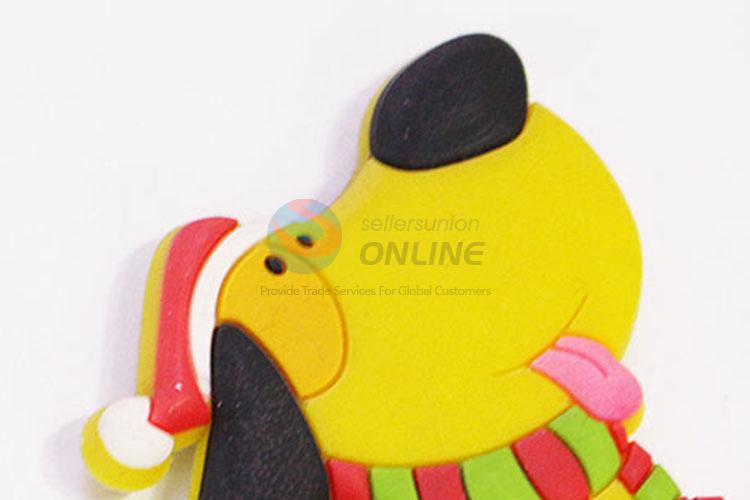 Hot Sale Dog Shape Refrigerator Magnet Rubber Fridge Magnet