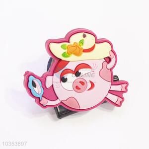 China Factory Pig Shape Refrigerator Magnet Rubber Fridge Magnet