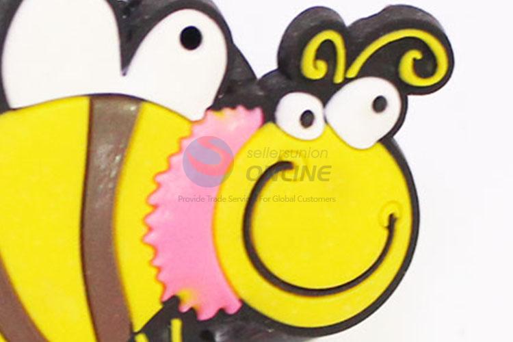 Factory Direct Bee Shape Refrigerator Magnet Rubber Fridge Magnet