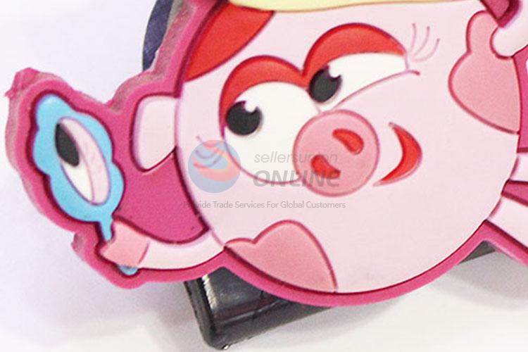 China Factory Pig Shape Refrigerator Magnet Rubber Fridge Magnet