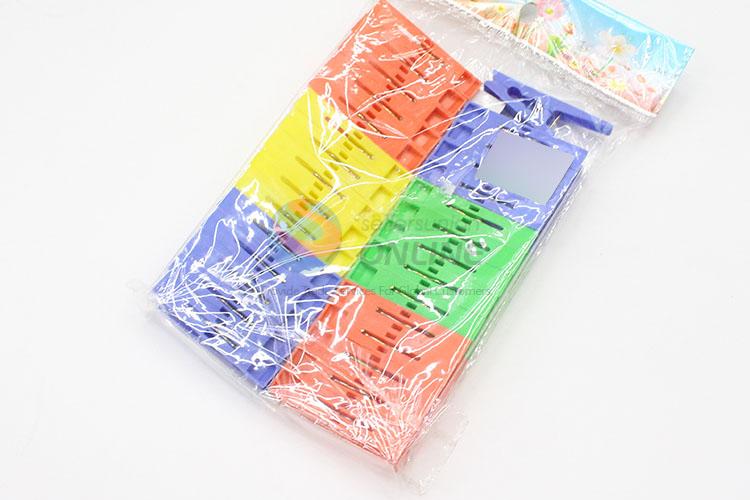 24 Pcs/Set Towel Clothespin Windproof Clothes Pegs