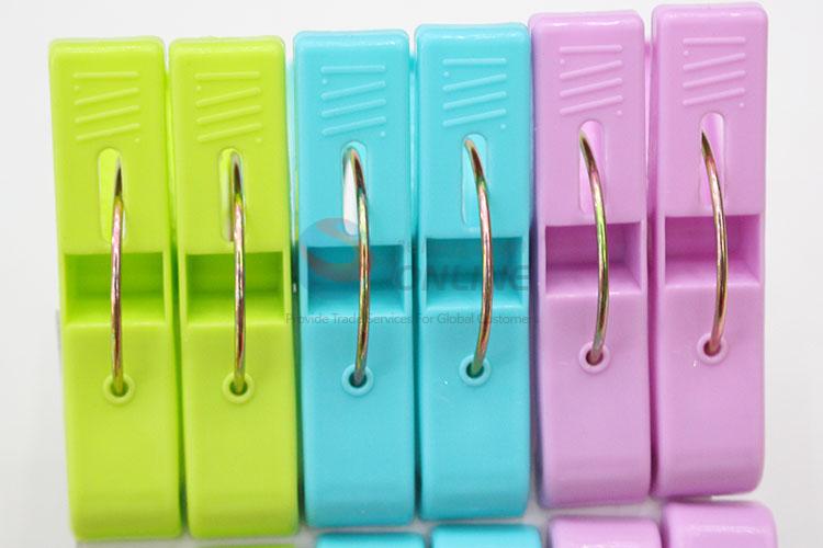 Latest Design Three Colors Plastic Clothes Pegs