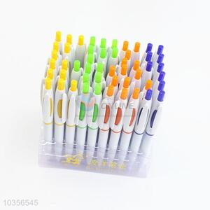 Wholesale 60 Pcs in PVC Box Plastic Ball Pen Office Accessories
