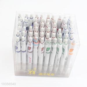 60 Pcs in PVC Box Stationery Ball Point Pens Creative Gifts