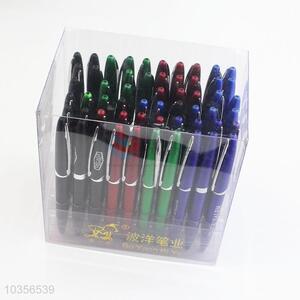 60 Pcs in PVC Box Ballpoint Pen Office School Supplies