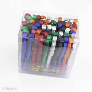 60 Pcs in PVC Box Ballpoint Pen for School Stationery