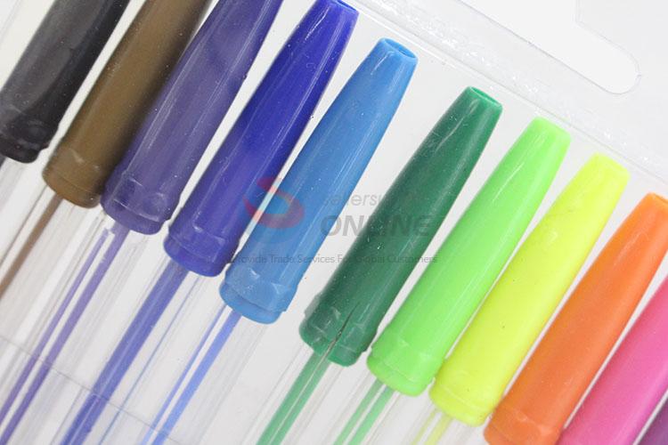 10 Pcs/ Set Promotional Gift Office Supplies Stationery Roller Ball Pen