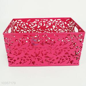 Top Sale Hollow Plastic Storage Basket