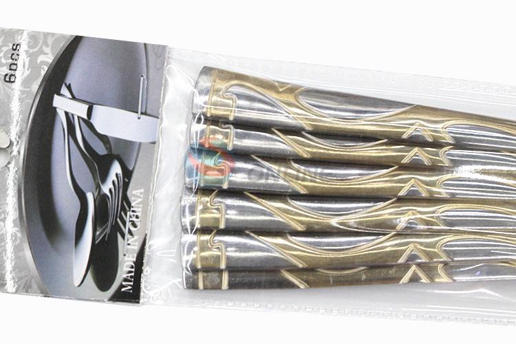 Bottom price hot selling stainless steel fork set