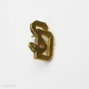 Personalized Letters Lapel Pin Badges