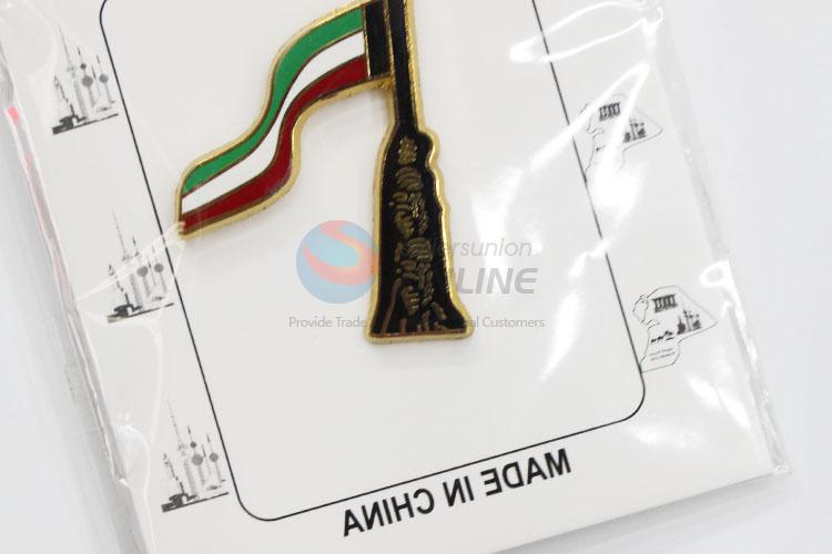 National flag badge pin for souvenir