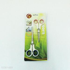 Wholesale stainless steel office scissors 2pcs